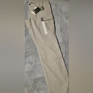 5.11 Tactical Women's Khaki (Stone) Cargo Stryke Pants 16 Long